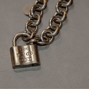 Tiffany & Co. 1837 .925 silver locket bracelet